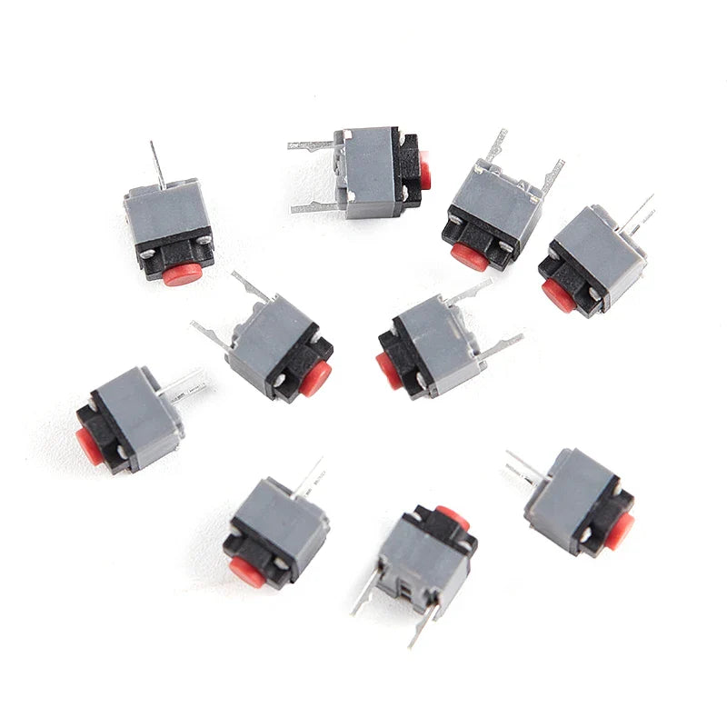 10-Pack Kailh Silent Micro Switch 6×6×7.3mm Mouse Button