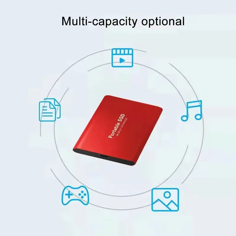EOENKK Ultra Slim Portable External Hard Drive USB 3.1 4–16TB