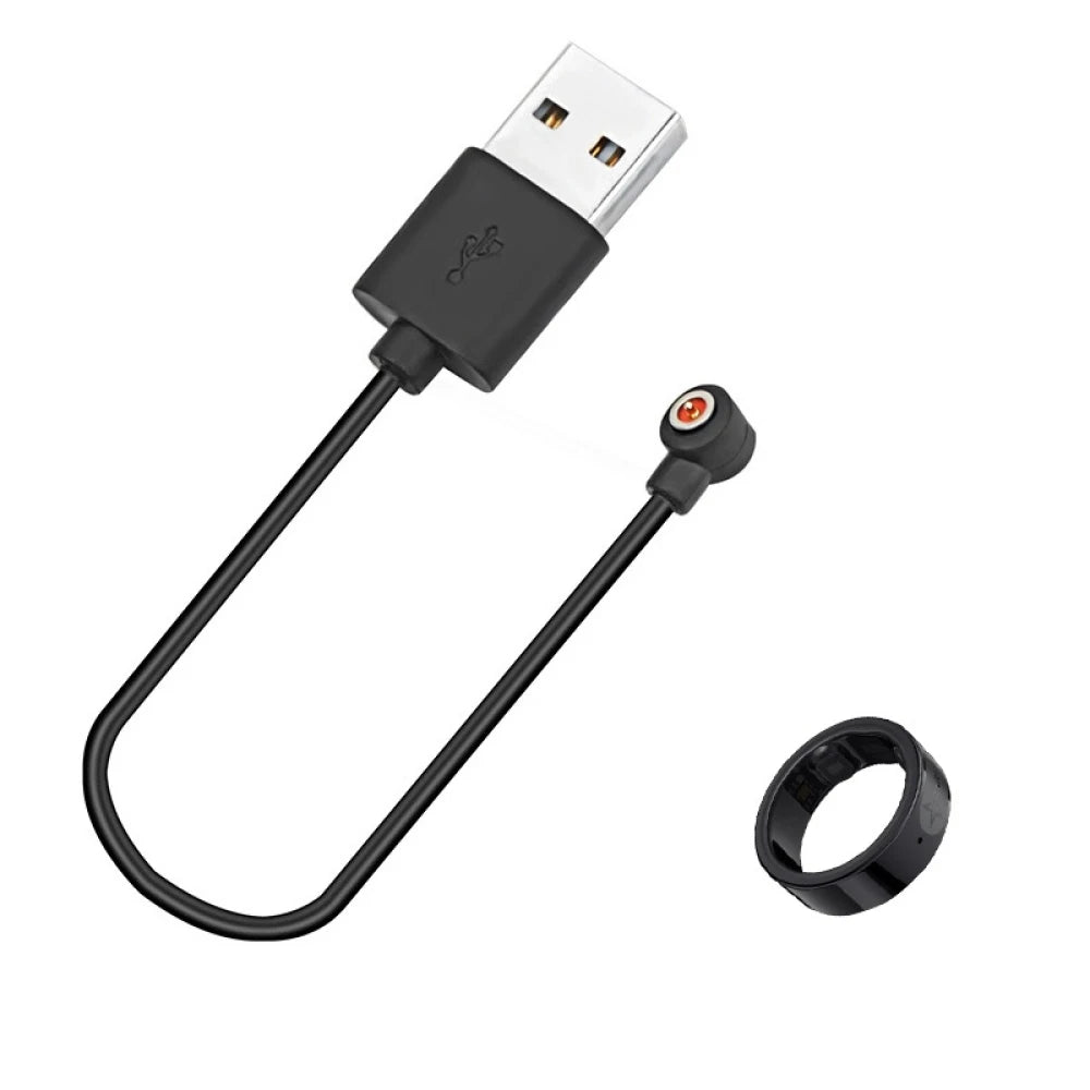 Magnetic Charging Cable For Smart Ring Round 4.0mm Charging Port High Efficiency Fast Charging Speed Peaceful Pleasures Health and Wellness