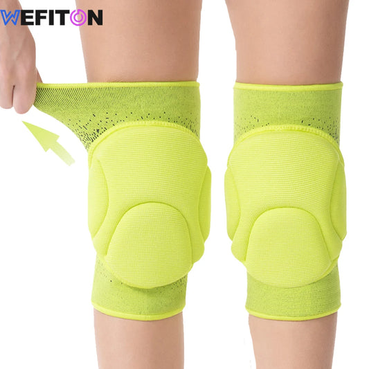 WEFITON Heavy Duty Knee Pads | Thick Sponge Impact Protection Sports Knee Pads Peaceful Pleasures Health and Wellness