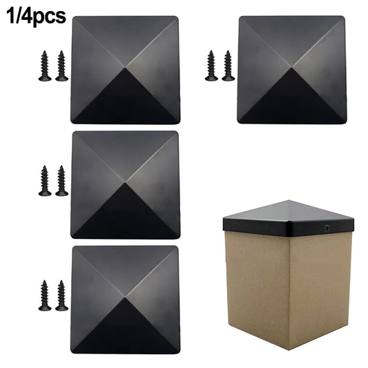1 4x4 Inch Plastic Fence Post Cap Post-cap Protect Outdoor Peaceful Pleasures Health and Wellness