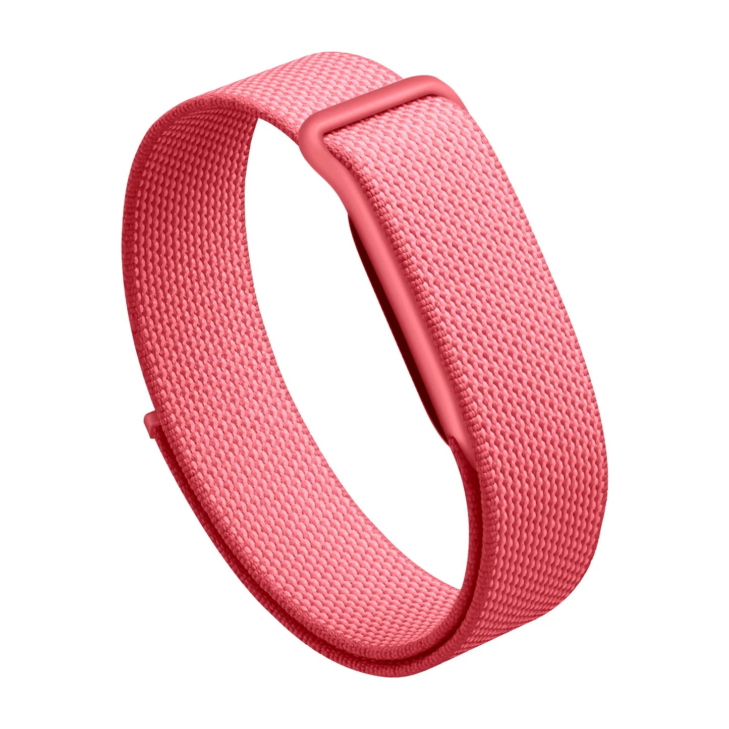 Woven Nylon Band for Fitbit Air Strap Breathable Braided Watch Strap Plastic/Metal Buckle Sport Wristband Replacement Strap Peaceful Pleasures Health and Wellness red