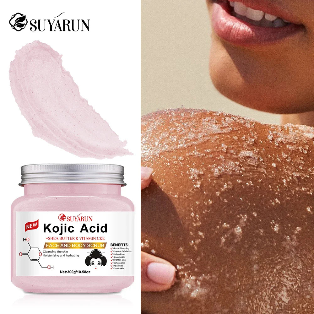 SUYARUN Kojic Acid Body Scrub – Brightening & Dark Spot Care