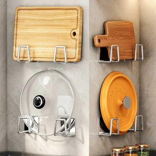 1pc-6pcs Stainless Steel Sink Sponge Rack For Sponge Steel Wire Ball Draining Paste The Inner Wall Of The Sink Kitchen Supplies Peaceful Pleasures Health and Wellness