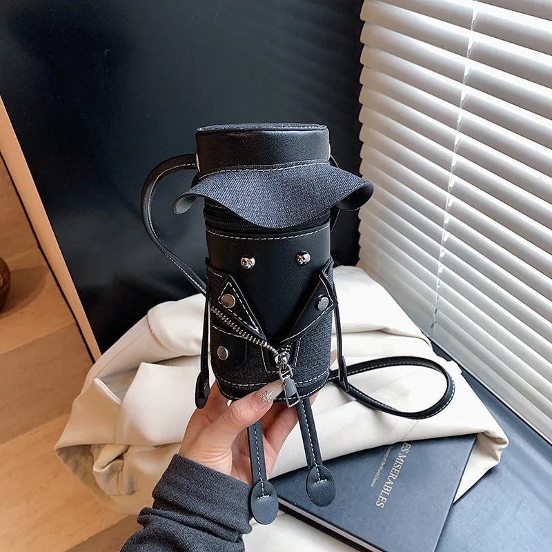 Gothic Kawaii Phone Crossbody Bag | Y2K Mini Chain Bag for Girls