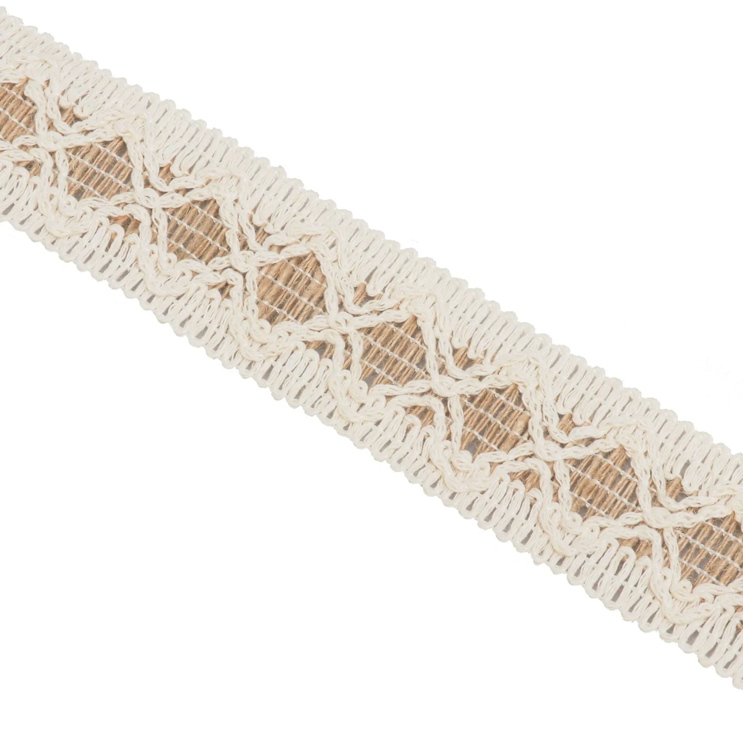 Natural Jute Lace Ribbon 2 Yards – Rustic Wedding & Gift Wrap