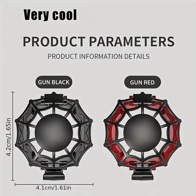 Spider Web Push Start Button Cover | Anti-Scratch Car Ignition Decor