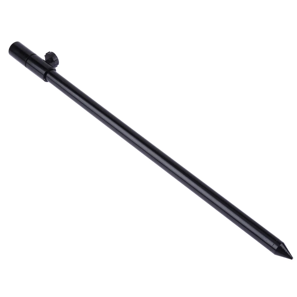Carp Fishing Bankstick Adjustable Bite Alarm Bank Stick Extension Rod Black Peaceful Pleasures Health and Wellness