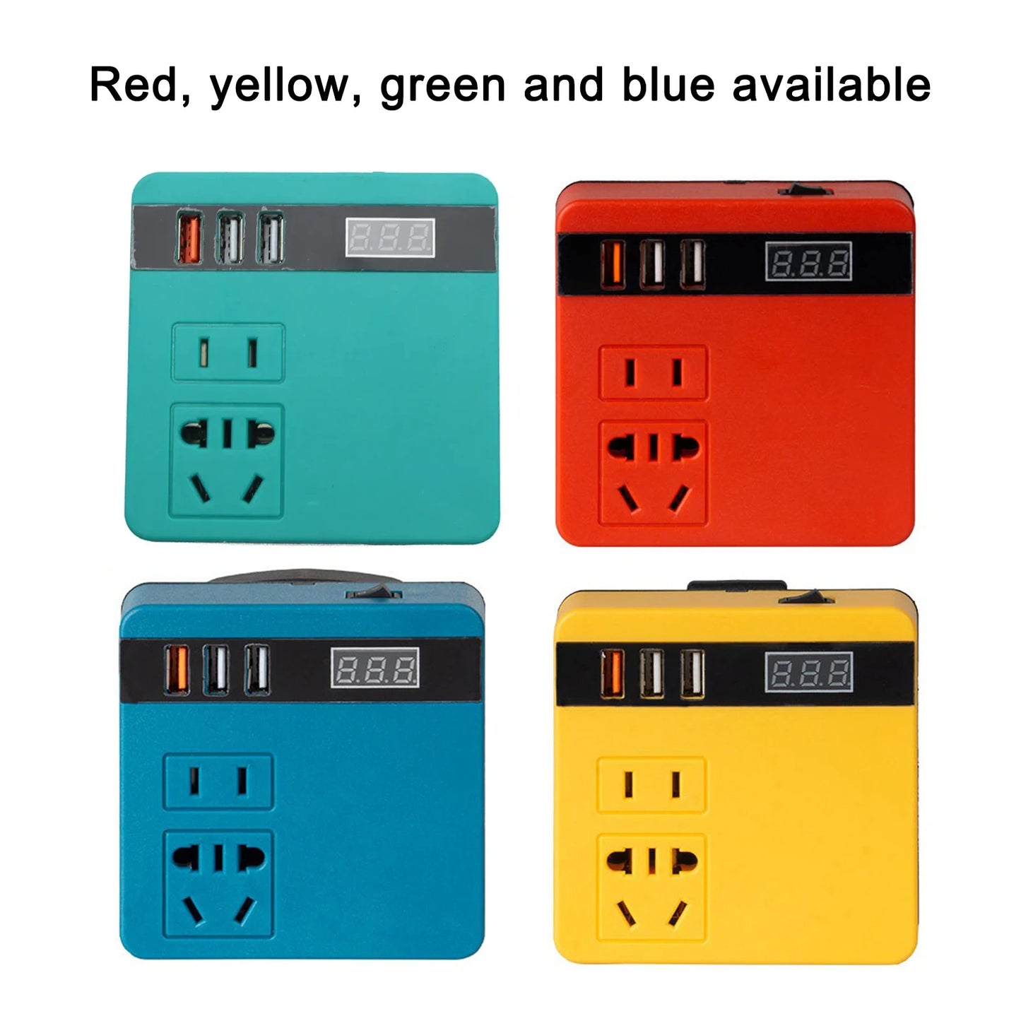 120W Lithium Battery Inverter 21V to 220VAC Dual-engine Multiple Protections Battery Inverter For DeWalt/Makita/Dayi Peaceful Pleasures Health and Wellness