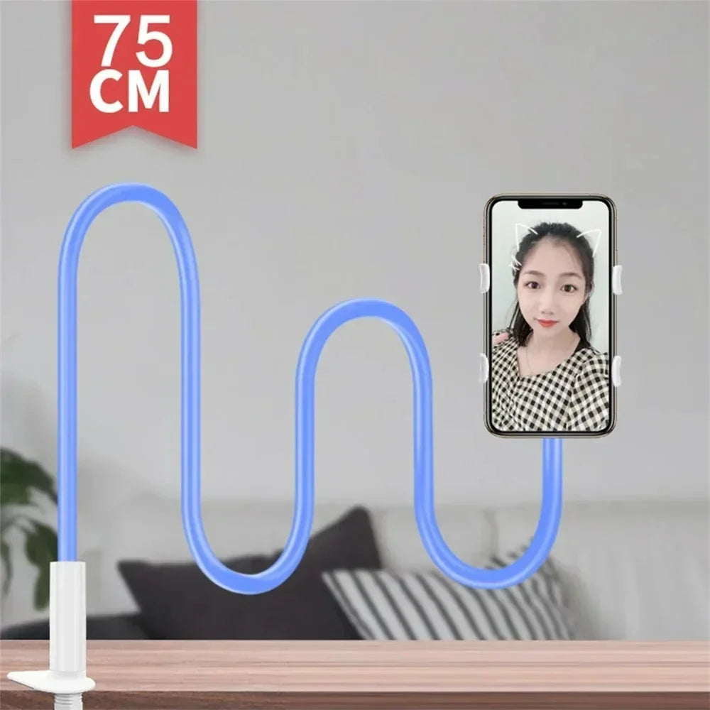 Flexible Gooseneck Phone Holder | Long Arm Bedside Clamp Mount