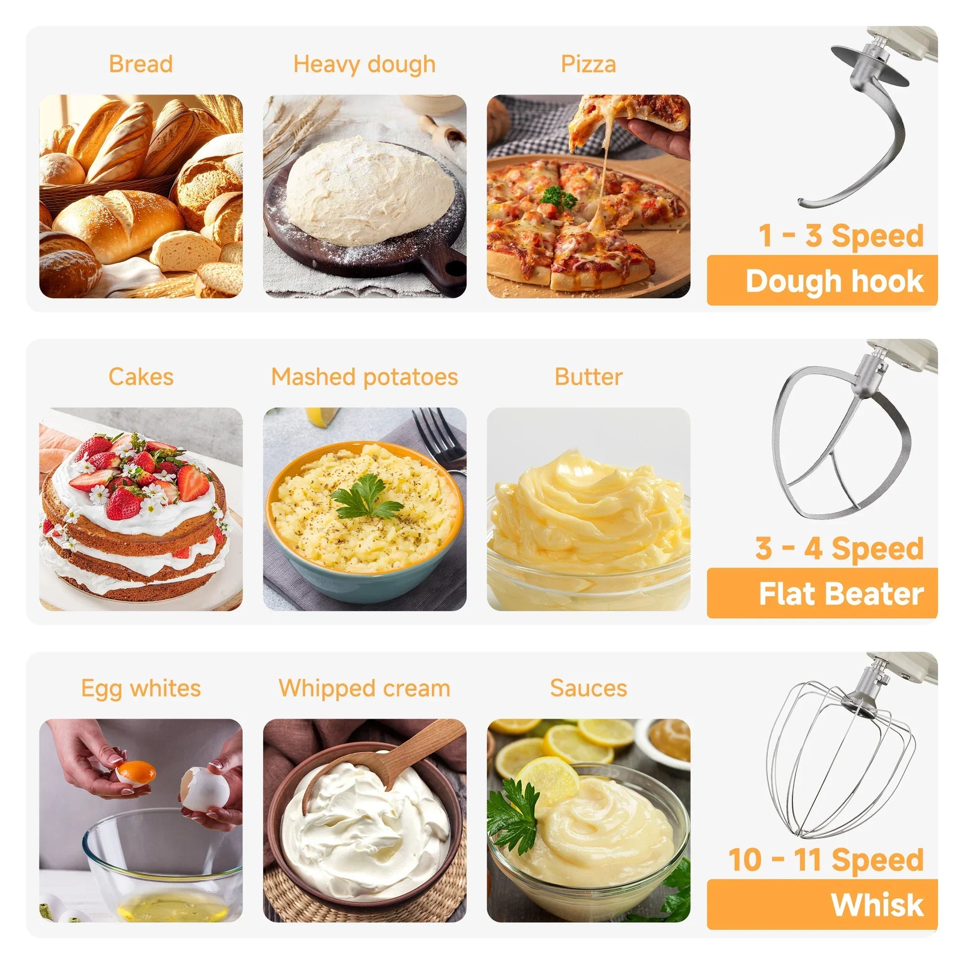 BioloMix 7L Stand Mixer – 1200W DC Motor, 11 Speeds, Dough Hook & Meat Grinder Kitchen Appliance Peaceful Pleasures Health and Wellness