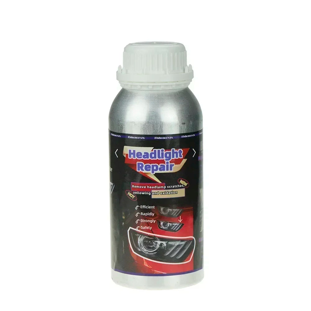 800ml Headlights Liquid Polymer Headlight Chemical Polish Repair Fluid Refurbishment Scratch Repair Polishing Headlights Kit Peaceful Pleasures Health and Wellness 800ml