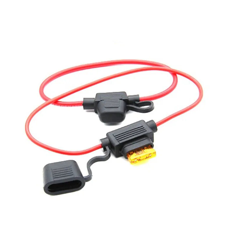 1Set Standard/Mini/Micro Car Waterproof Fuse Box Blade Type In Line Fuse Holder Power Socket 18/16/14/12AWG 5A 10A 20A 30A40A50A Peaceful Pleasures Health and Wellness