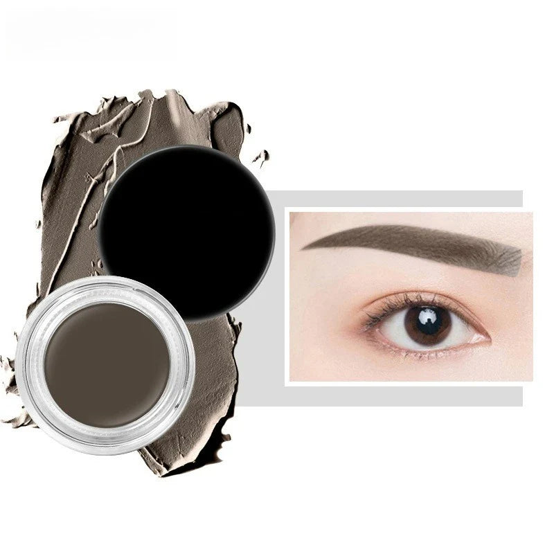 Waterproof 3D Eyebrow Pomade Gel – Natural Long-Lasting Brow