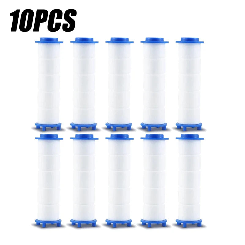 50-Pack Shower Head Filter Cartridges | PP Cotton Water Purifier