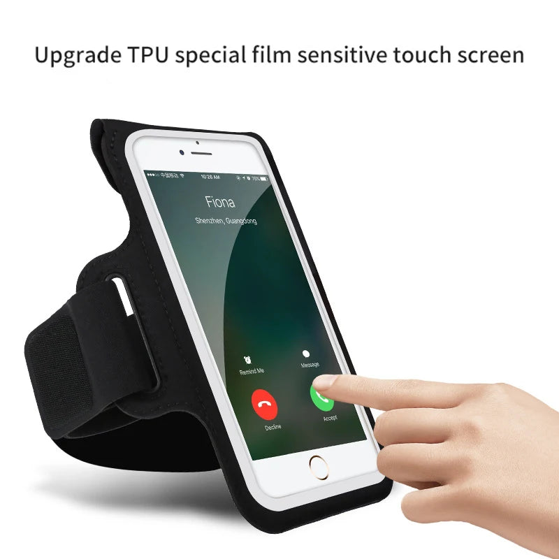 mini cell phone armband for run Sport bag women Cell phone running bag for mobile phone wrist stand for men Sports Accessories Peaceful Pleasures Health and Wellness