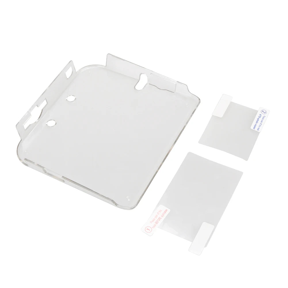 Clear Hard Case Shell for Nintendo 2DS with Screen Protector Peaceful Pleasures Health and Wellness