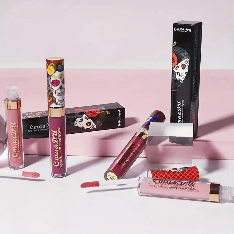 Cmaadu Matte Lip Gloss – Waterproof Long-Lasting Red Lipstick