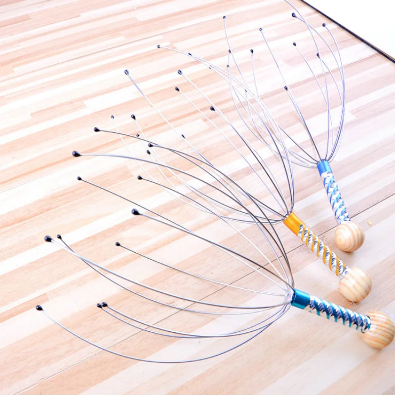 Octopus Head Massager – Scalp Scratcher for Stress Relief