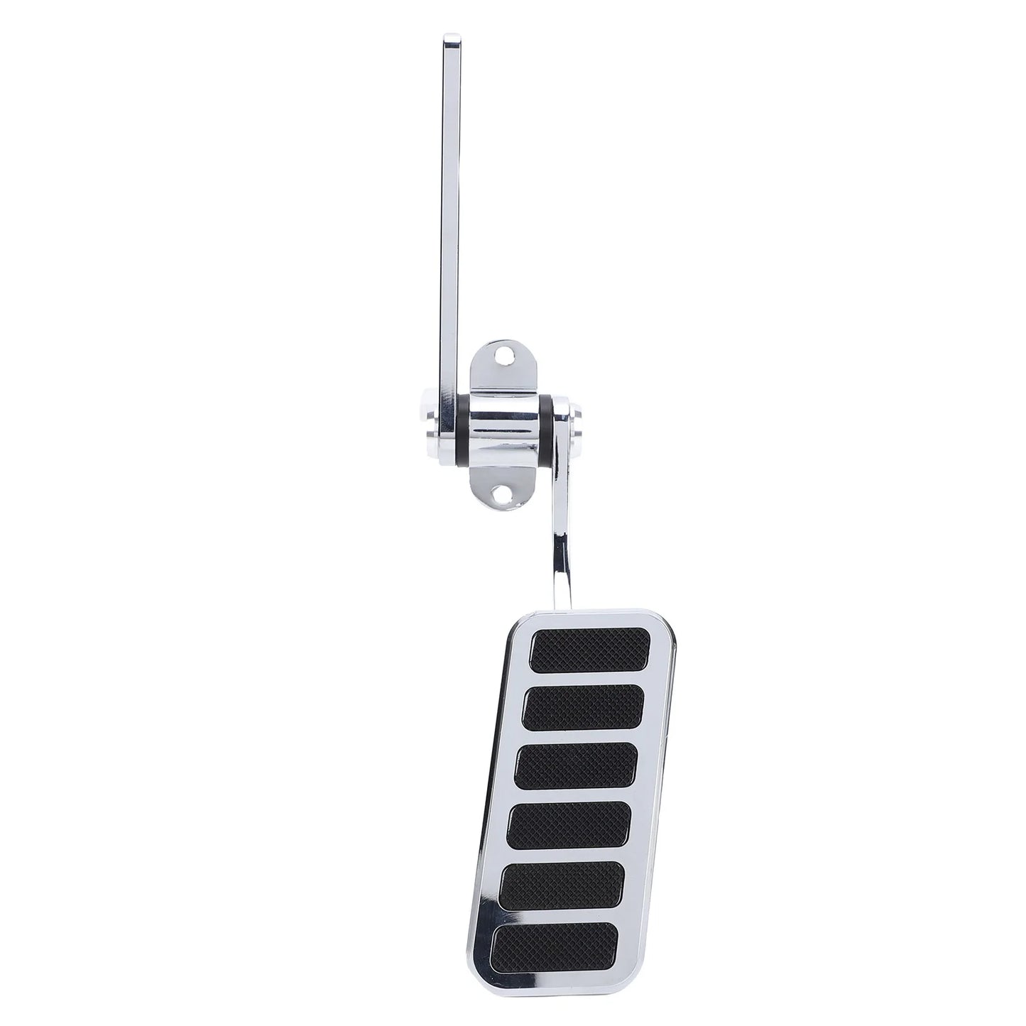 Polished Aluminum Throttle Pedal | Classic Cars Hot Rods 4.5"x2" Throttle Pedal Assembly Peaceful Pleasures Health and Wellness Default Title
