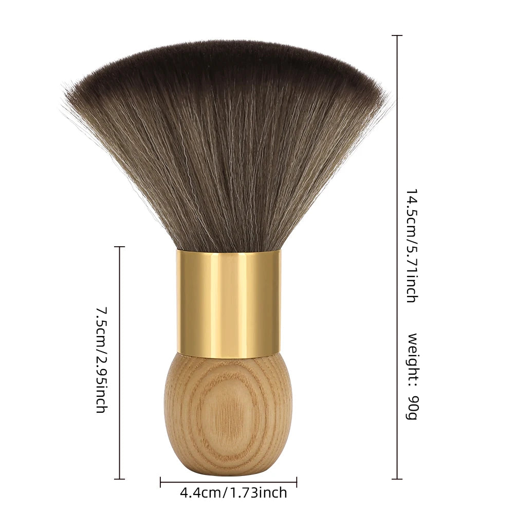 Salon Special Haircut Tool Face Makeup Brushes Hairdressing Cleaning Soft Brush Hair Sweeping Hair Brush Neck Brush Barber Tools Peaceful Pleasures Health and Wellness