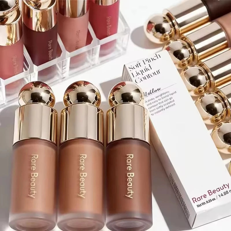 Rare Beauty Bronze Contour Stick & Plumping Lip Gloss Set