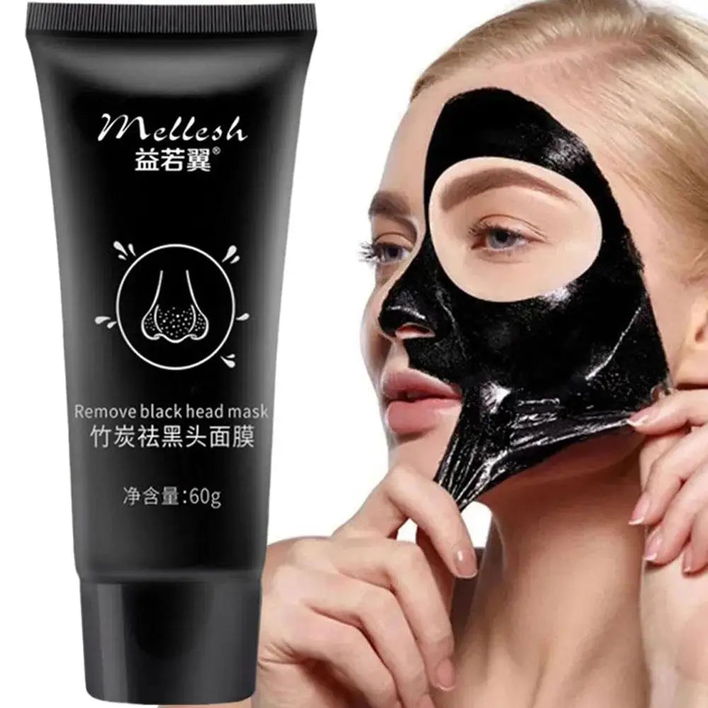 Bamboo Charcoal Blackhead Removal Peel Mask – 60g Deep Pore Cleanse Peaceful Pleasures Health and Wellness