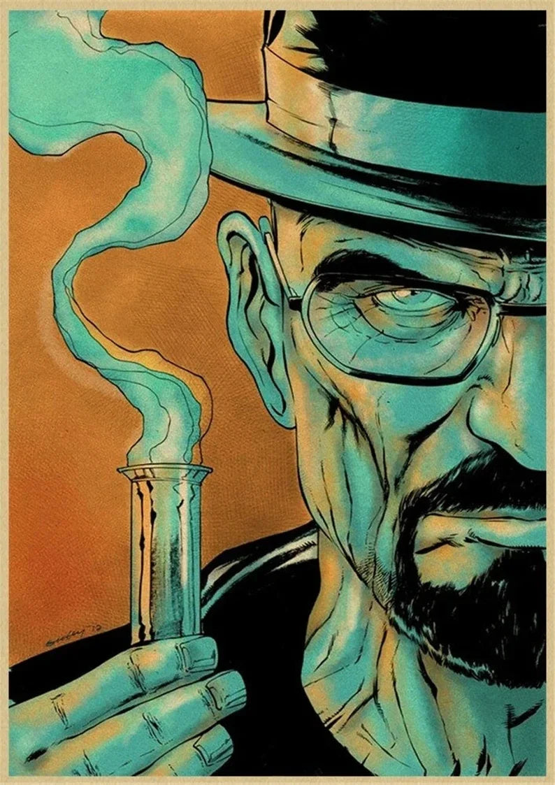 Breaking Bad Canvas Wall Art Poster | TV Series Home Decor
