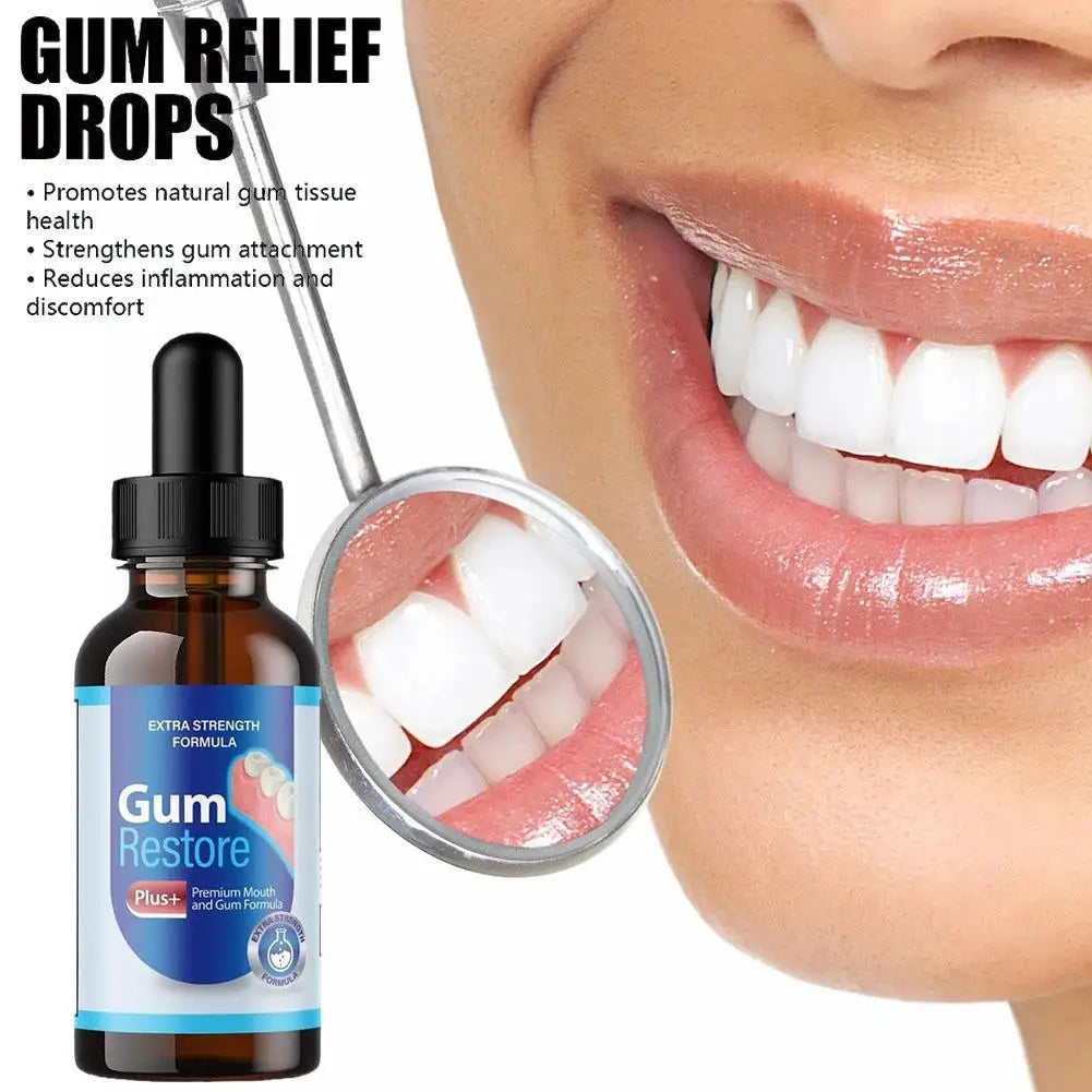 Gum Repair Drops 30ml – Soothe Sore Gums & Remove Tartar