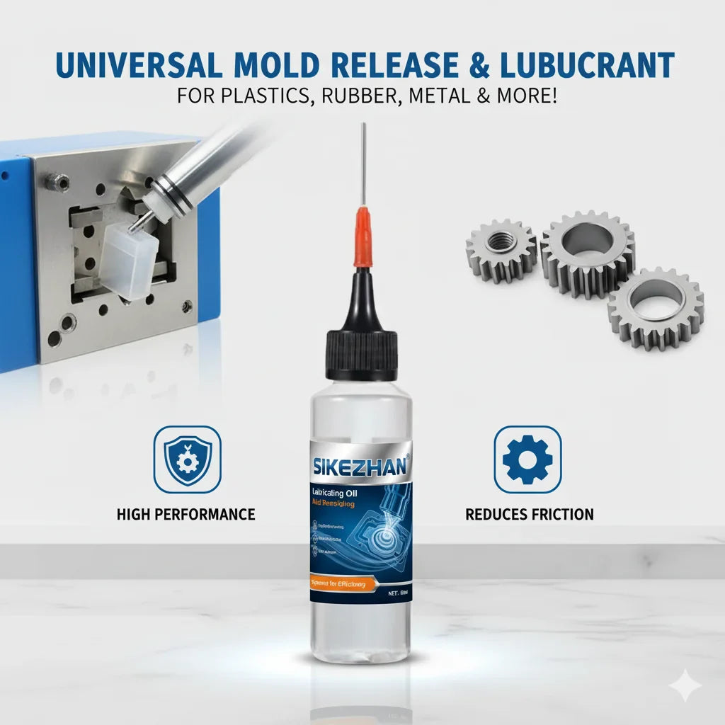 120ml Silicone Mold Release Oil – High-Temp 250°C Anti-Stick