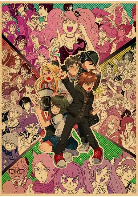 Kyouko Kirigiri Danganronpa Canvas Poster | Anime Wall Art