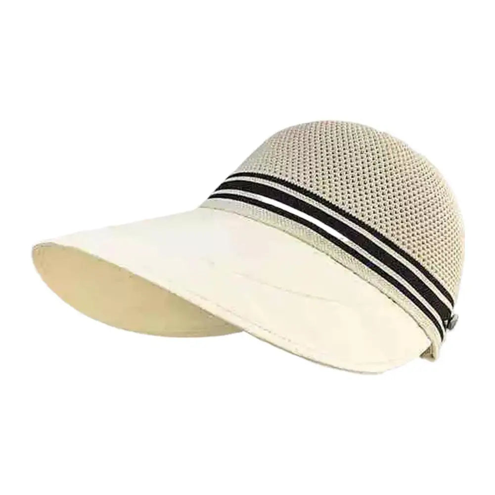Women's Wide Brim Sun Hat – Breathable UV Outdoor Cap