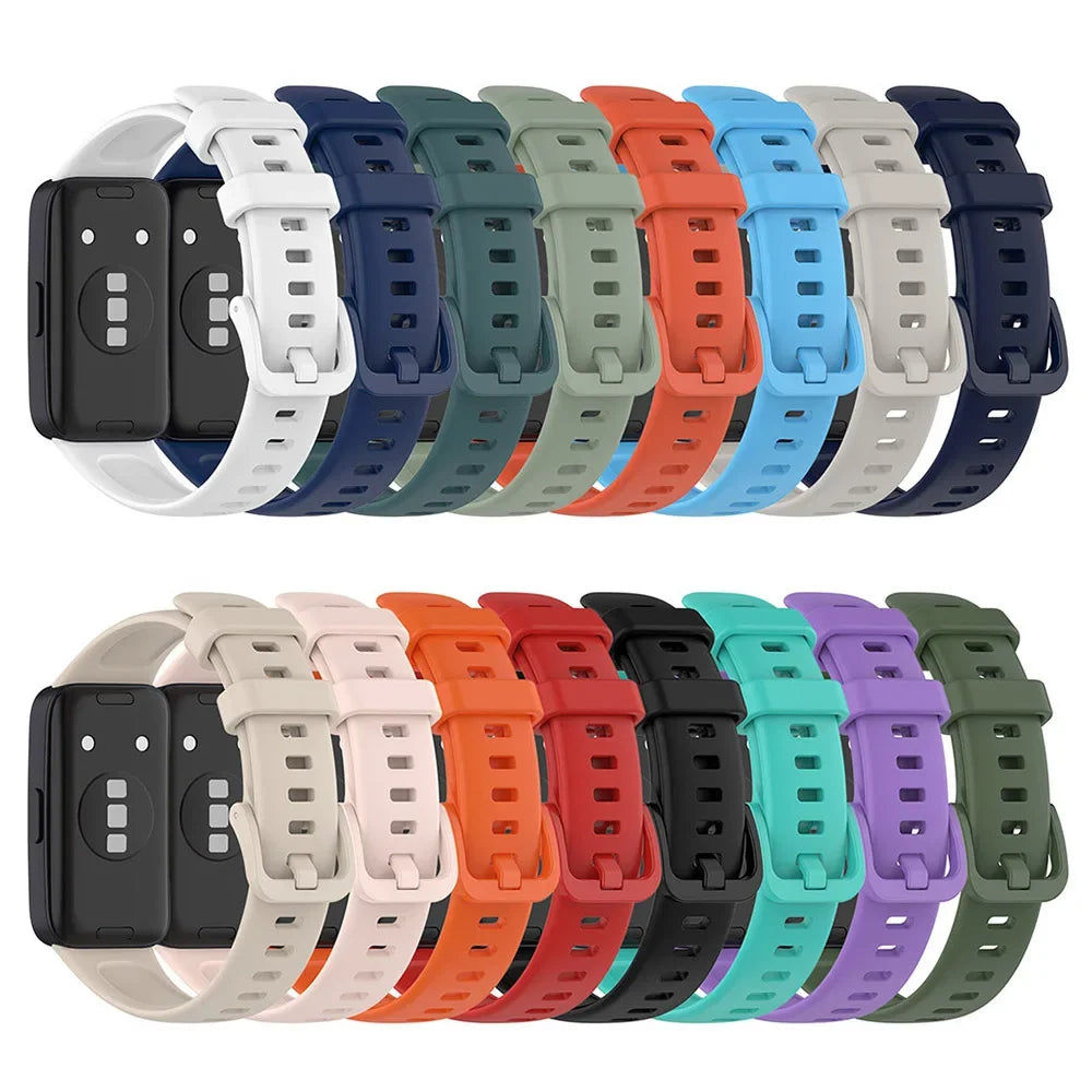 Silicone Strap & Case for Huawei Band 8, 9 & 10 – 19mm Peaceful Pleasures Health and Wellness