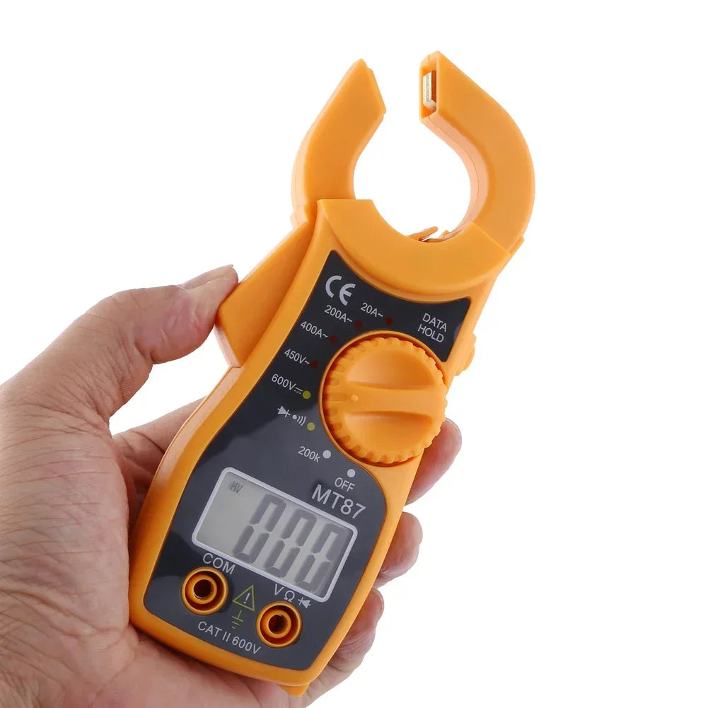 Digital Clamp Meter Multimeter Ammeter AC DC Voltmeter Ohmmeter Volt