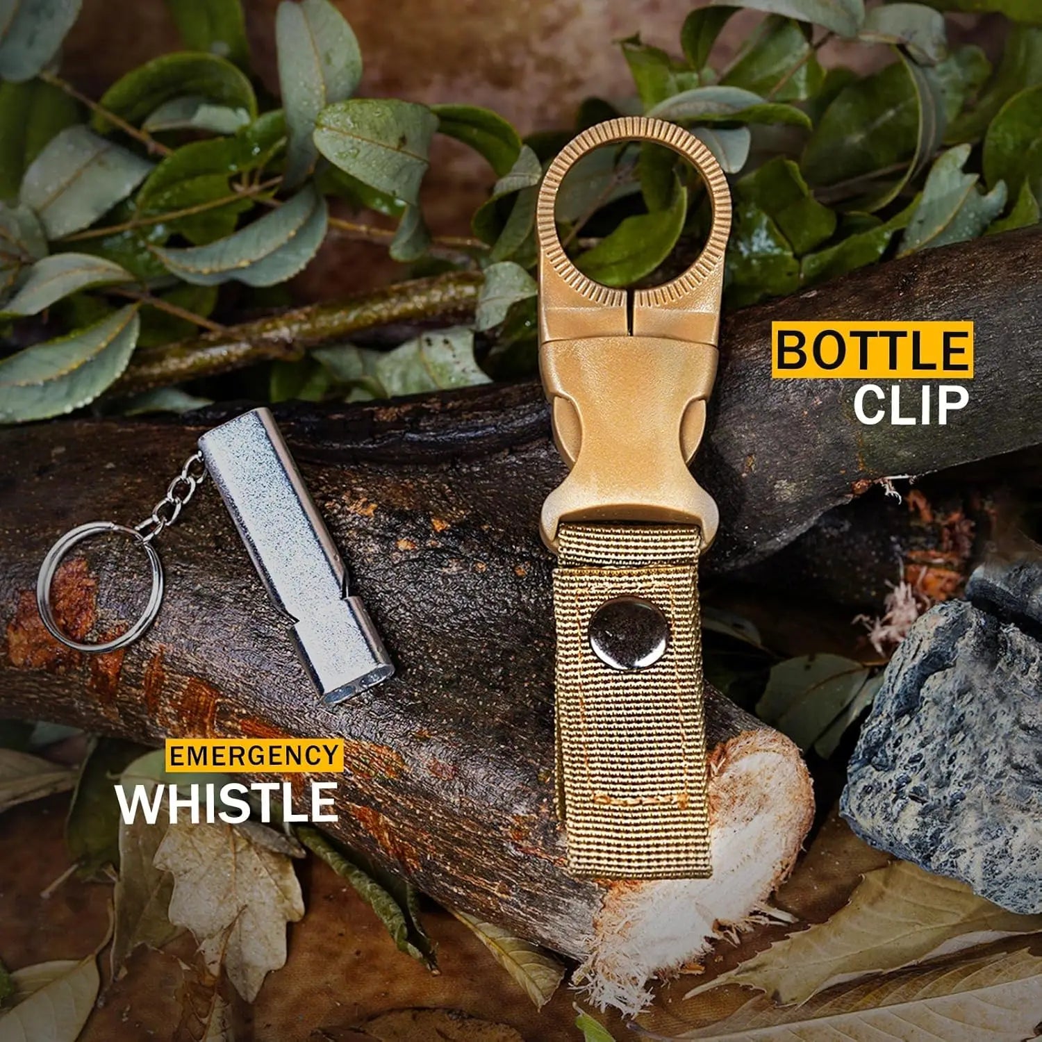 (No flint) Outdoor Adventure Survival Kit SOS Emergency First Aid Kit Camping Equipments Self-defense EDC Box Peaceful Pleasures Health and Wellness