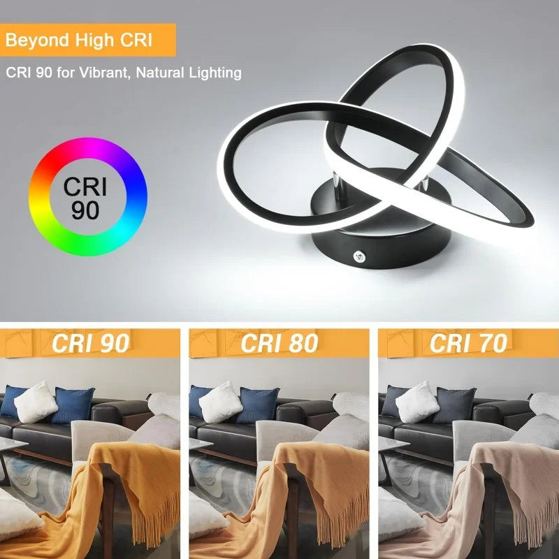 Modern Geometric LED Ceiling Light – Kitchen, Bedroom & Hallway