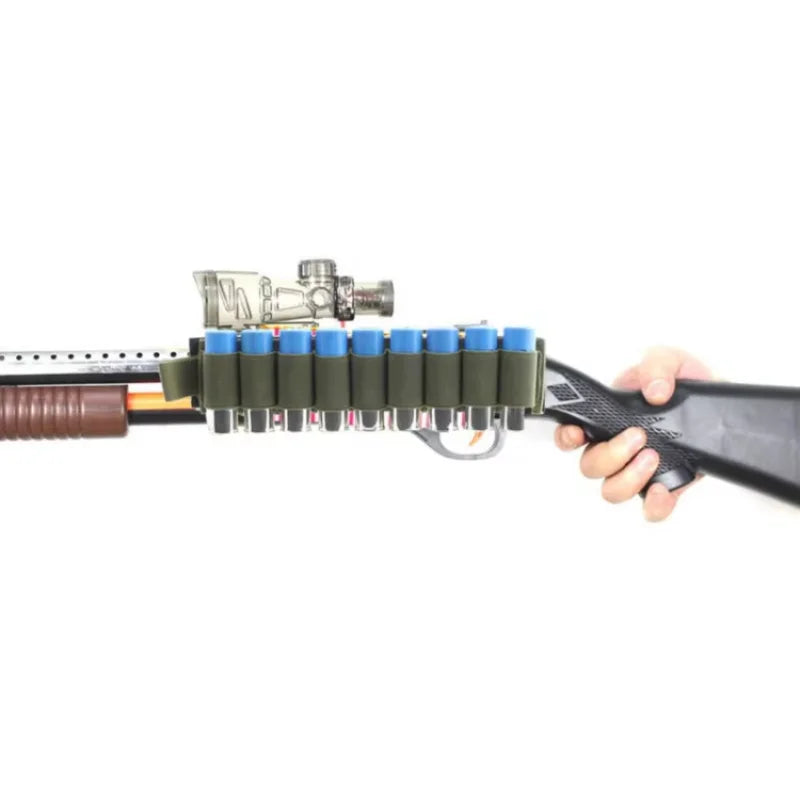 12 Gauge Shotgun Shell Holder – 6 Round Hook & Loop Strip