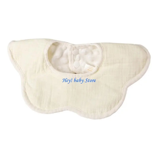 360° Rotating Baby Bib & Burp Cloth | Soft Cotton Waterproof Baby Feeding Bib Peaceful Pleasures Health and Wellness