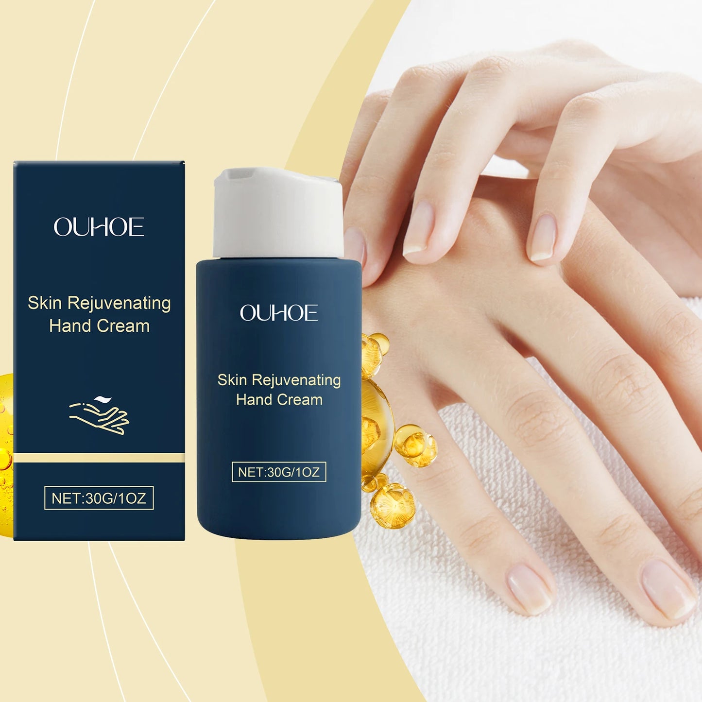 Softening Hand Cream – Anti-Wrinkle, Moisturizing & Whitening