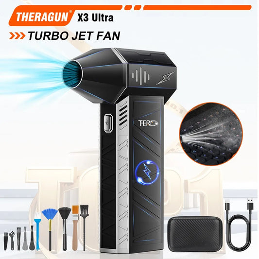 X3Ultra 180,000RPM Cordless Turbo Air Duster & Blower Fan Cordless Air Duster Oasis Select X3 Ultra (Black) China Mainland