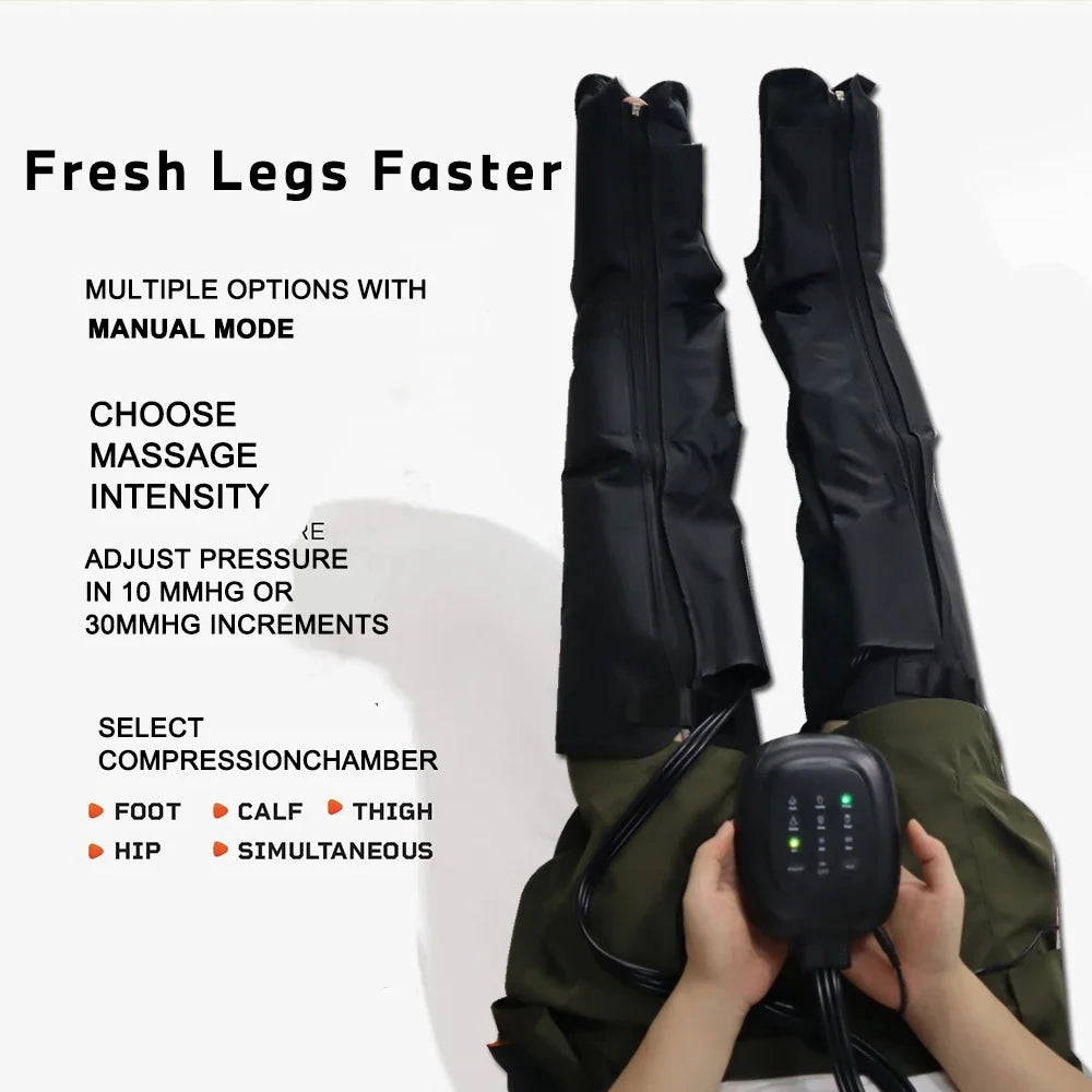VamsLuna Air Compression Leg Recovery & Foot Massager