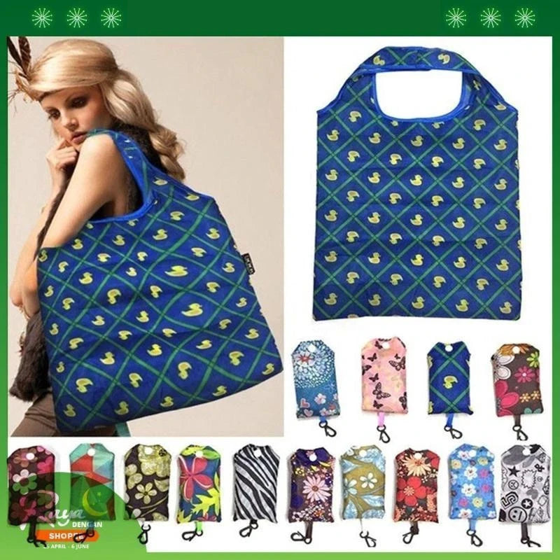 Creative Printed Polyester Organizer Bag Fashionable Recyclable