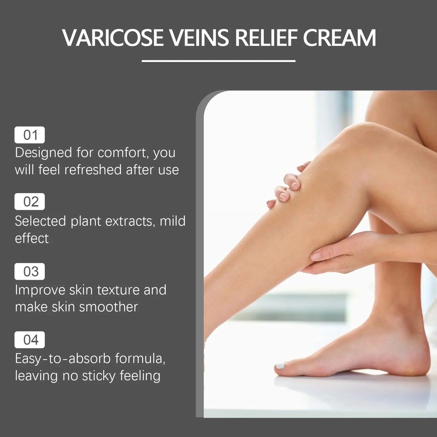 OceAura Leg Wellness Cream – Circulation & Skin Firming 100g