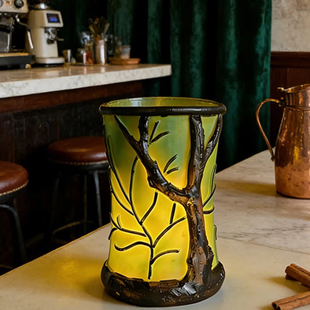 Leaf Shaped Forest Desk Lamp | Nature Ambient Table Light