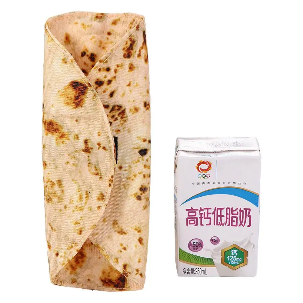 Kawaii Office Supplies Pancake shape School Goods Collection Bag 3D Pancake Pencil Cases Pen Bag Pencil Box Pencil Cases Peaceful Pleasures Health and Wellness