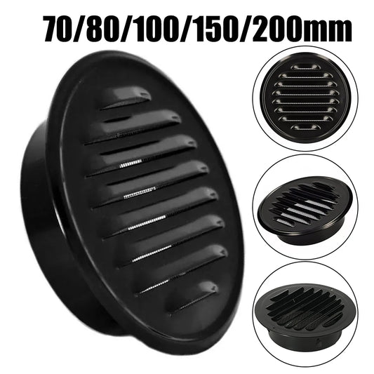 70- Round Stainless Steel Air Vent Grille Insect Protection Home Peaceful Pleasures Health and Wellness