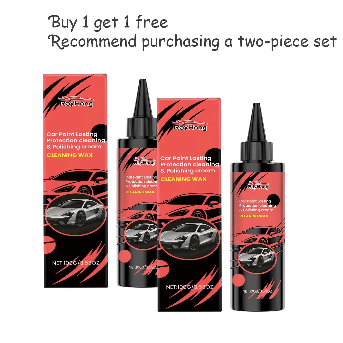 RayHong Car Scratch Polishing Paste | Paint Scratch Remover