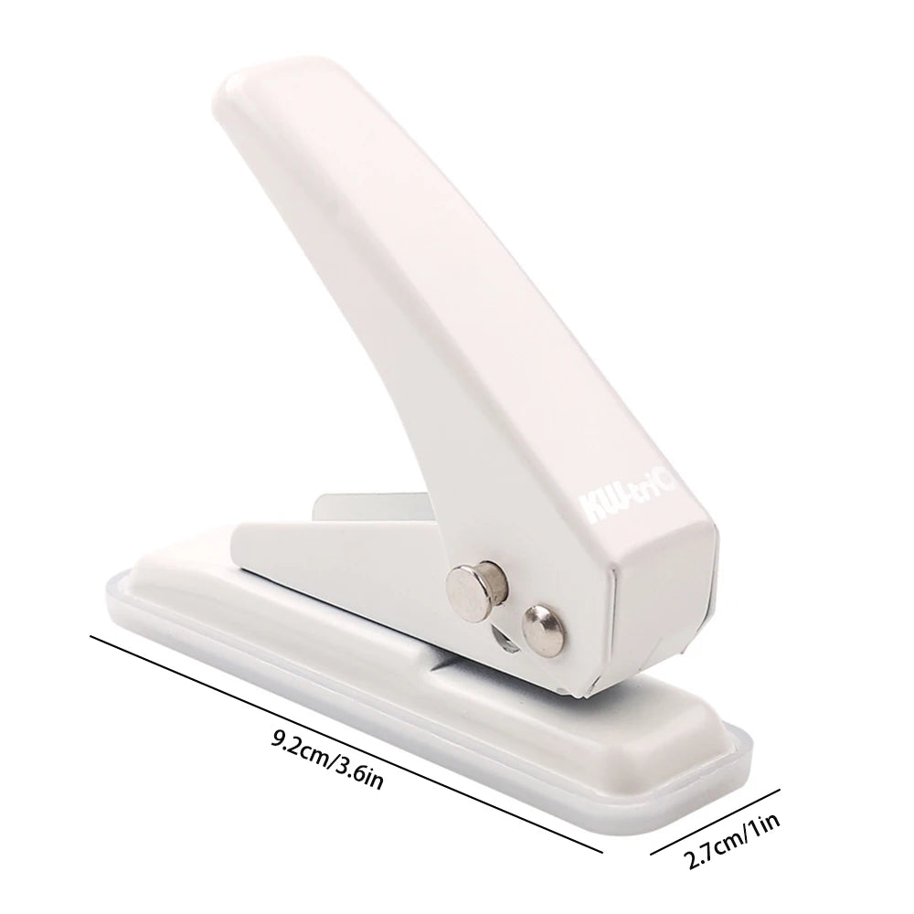 Single Hole Multifunctional Punching Machine Student Stationery