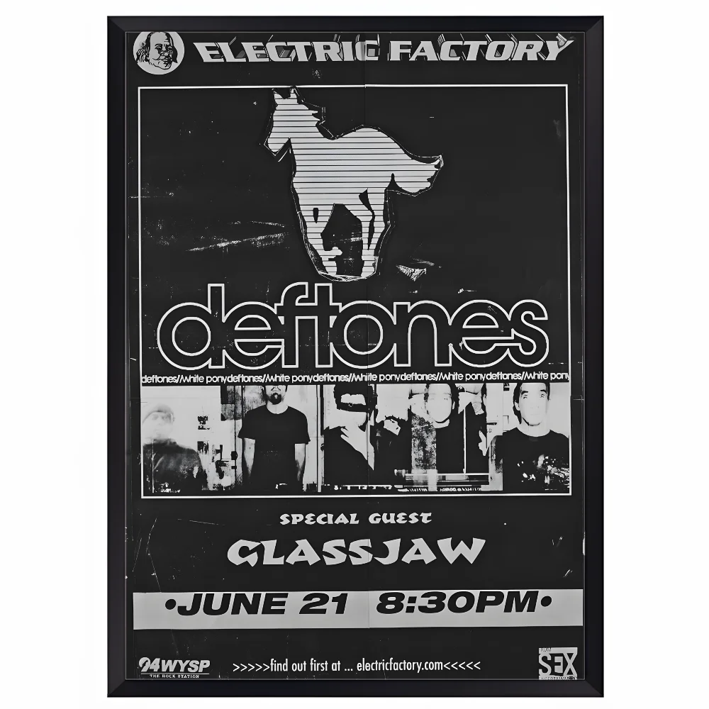 Deftones Band Poster – HD Waterproof PVC Wall Art Decor