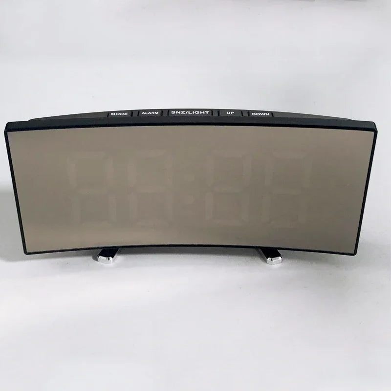 LED Digital Alarm Clock | Temperature Display, Adjustable Brightness